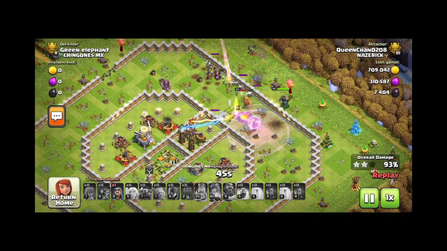 One of my best GoWiPe Attack | Clash of Clans | Supercell | Learn how to Deploy | Chan TV
