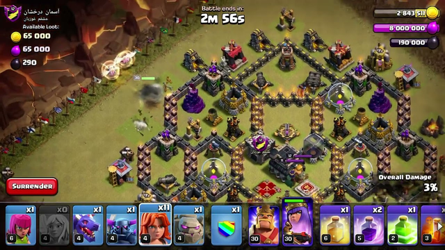 Clash of Clans: CWL war attack (live!)