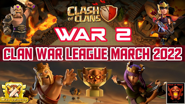 Clan war league March 2022 War 2 , #clashofclans #coc #clanwar #tamil #shan