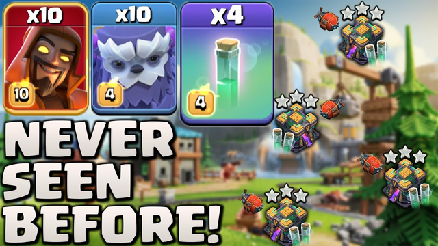 New Strategy Never Seen Before!! Clash of clans