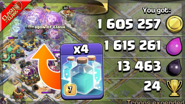 Cloning a FULL ARMY of Balloons for HUGE LOOT! - Clash of Clans