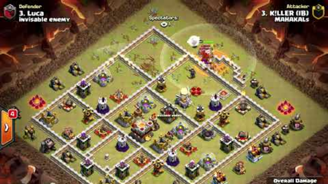 no siege th11 powerful attack (Clash of Clans)