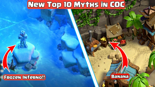 *New* Top 10 Mythbusters In Clash Of Clans | COC MYTHS PART #11