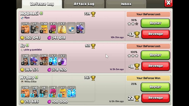 Clash of Clan Online Games DEFENSE REPLY LAST 2 DAYS / aprilASM COC