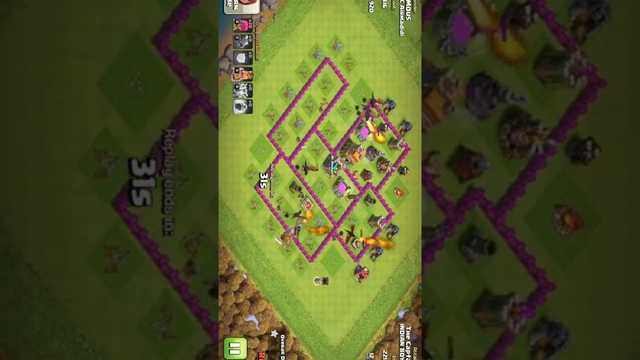Attack strategy for well defensed base at TH7 || Clash of Clans || coc TH7 #coc #clashofclans #th7