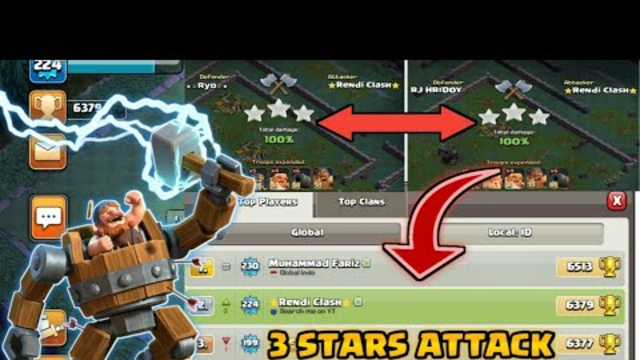 BH 9 | BEST 3 STAR ATTACK - Clash Of Clans
