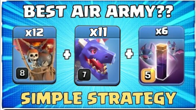 Destroy Any Th12 Base Under 2 Min !! Most Powerful Th12 Attack Strategy 2022 ! Clash Of Clans ! Drag