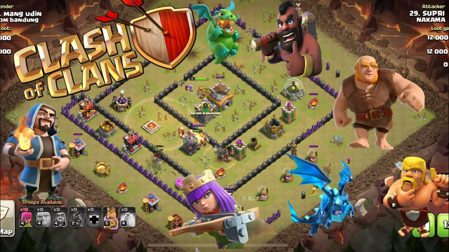 Clash Of Clan Battle Day! #coc #gametime #looting #trophies