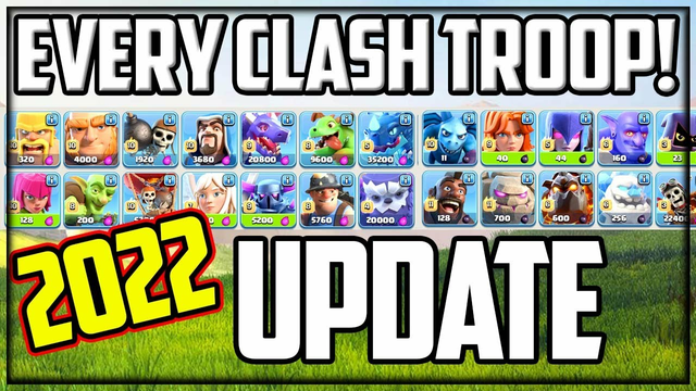 Clash of Clans 2022 UPDATES? Every Single Troop Level - the Breakdown!