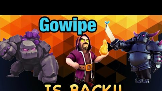 Clash of Clans Throwing it Back to Old School Gowipe!!!