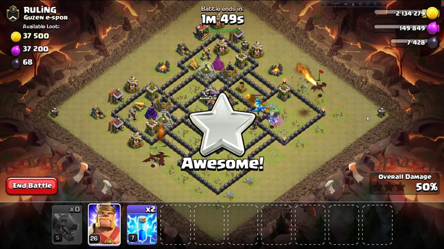 coc | coc best attack | war attack | town hall 9 | coc attack |