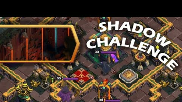 HOW TO COMPLETE THE SHADOW CHALLENGE - 3 STAR | Clash of Clans
