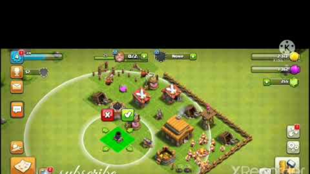 Upgrade of town hall 3 in (clash of clans)