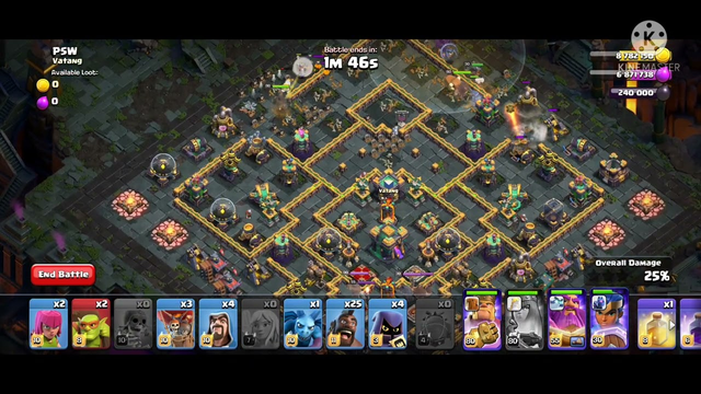 #shadow_challange   how to take 3 star on shadow challange in coc #easily3*