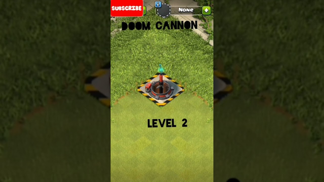 Level 1 to Max Level Boom Cannon |Clash of Clans| #shorts #coc #clashofclans