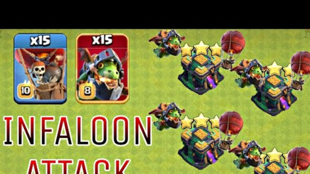 Infaloon Attack Strategy Th14 - clash of clans (coc)