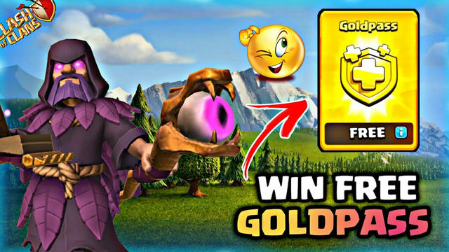 NEW SHADOW WARDEN SKIN - GOLDPASS GIVEAWAY | CLASH OF CLANS LIVE | BASE VISIT