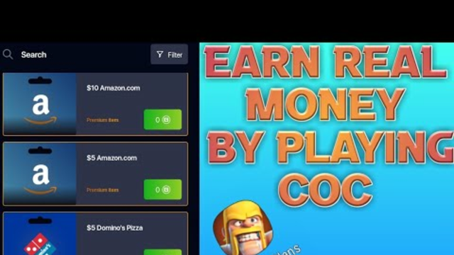 Earn Real Money by Playing Clash Of Clans| 100% real and legit|Buff Review