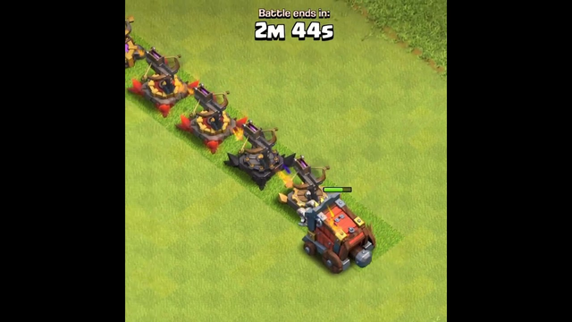 Wall Wrecker Vs Level 1 To Level 6 X bows | Clash Of Clans