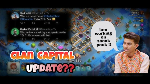 Clan Capital? New update | Date confirm April update | Sneak peek ~ clash of clans
