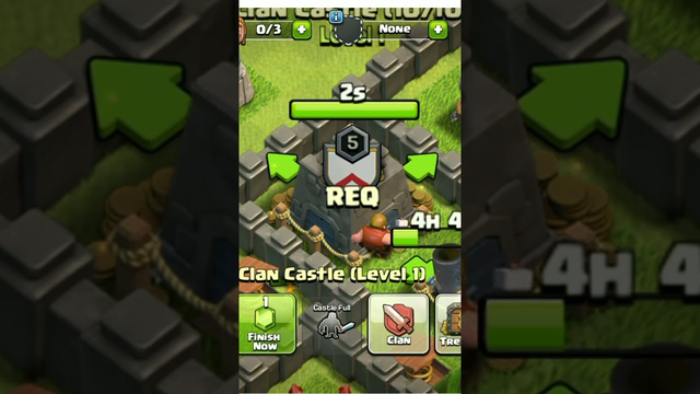 clash of clans  upgrade your clan castle  best..(  coc   ) 100percent sucess
