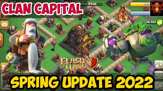 Clash of clans Spring update 2022 , April update  2022 , #Clancapital , new update #coc #tamil