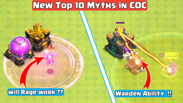 Top 10 Mythbusters In Clash Of Clans | COC MYTHS PART #38