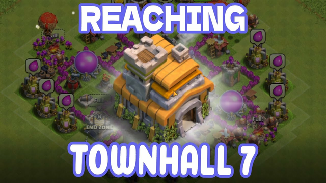 Reaching Town Hall 7 in Clash of Clans