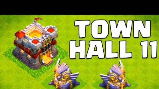 Clash of clans town hall 11 gameplay (4K)