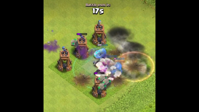 Bowler + Clone Spell Vs Level 1 Bomb Towers Formation | Clash Of Clans