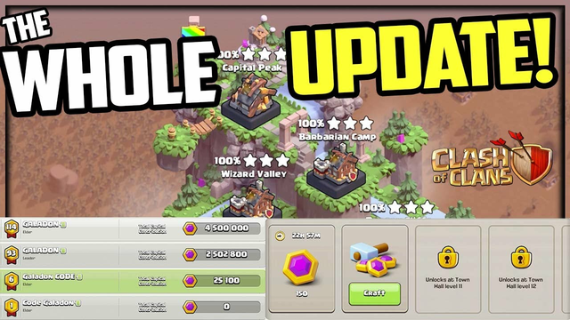 RAID Weekend! Clash of Clans Update - ALL REVEALED!