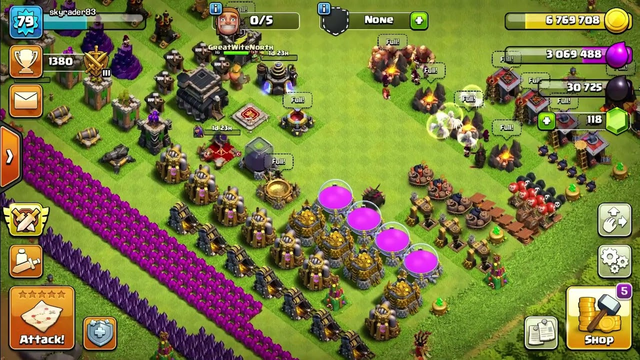 New Clash of clans update! P.E.K.K.A can now get high!