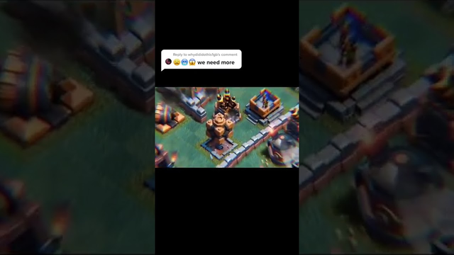CLASH OF CLANS |  Reply to @whydididothis1gb comment for more #godly #moments #coc #clashofclans #f