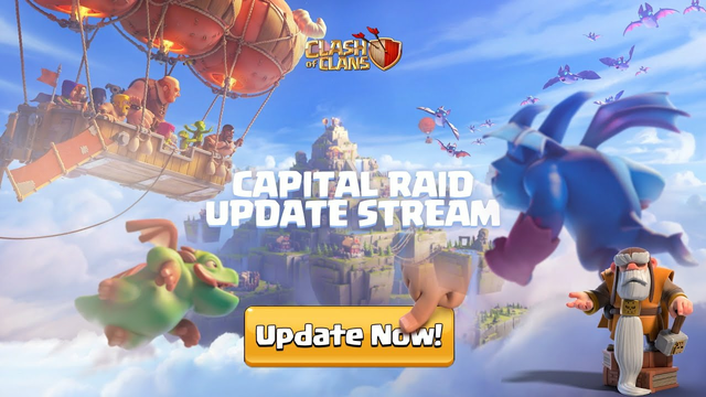 CLASH OF CLANS : Capital Raid New Update Live Gameplay