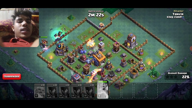 Clash Of clans New and latest tricky and successful attack part - (2)