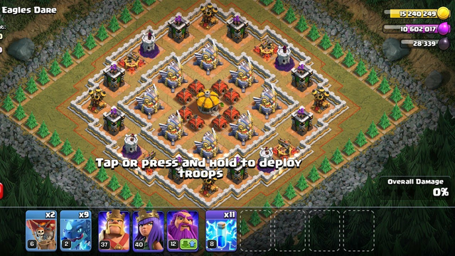 EASY METHOD How to 3 Star "WHERE EAGLES DARE" with TH9, TH10, TH11, TH12 | Clash of Clans New Update