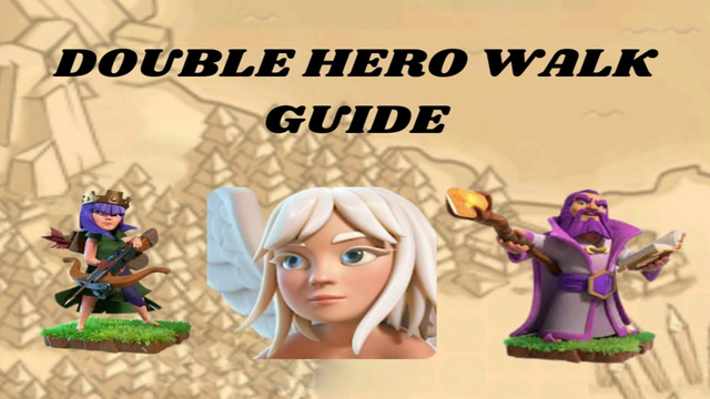 Clash Of Clans - Double Hero Walk Tutorial - Best Attack Strategy