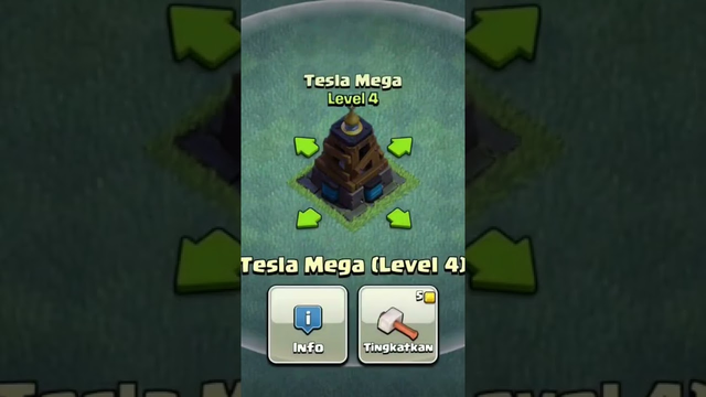 Meningkatkan Tesla Mega Level 1 Ke Level Max Clash Of Clans