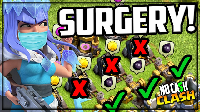 Perform SURGERY in Clash of Clans! No Cash Clash #241