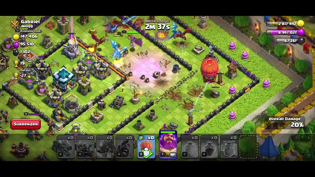 clash of clans battle (join my clan pls)