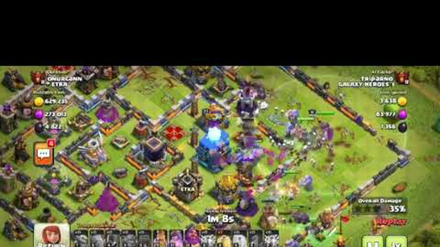 Best spam attack vs th12 Clash of clans game play