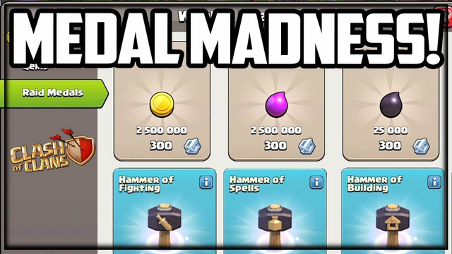 Raid Medals for HAMMERS! Clash of Clans UPDATE We NEED To See!