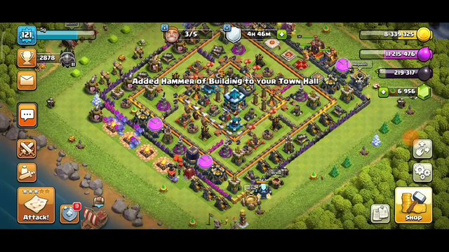 clash of clans - hammer of buildings & how to use it the best way