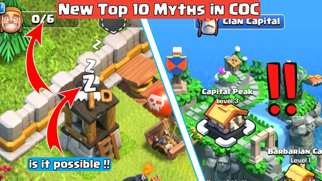 Top 10 Mythbusters In Clash Of Clans | COC MYTHS PART #41