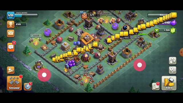 Playing Clash of Clans at 3 Am its very cool by Am Preset Channel