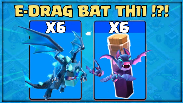 TH11 Electro Drag Attack Strategy 2022! Best Th 11 War Attack Strategy! E-Drag Th11 Clash Of Clans 1