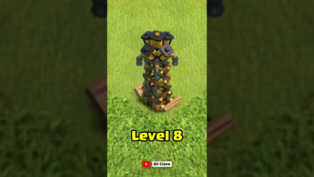 Level 1 to Max Level Hidden Tesla - Clash of Clans