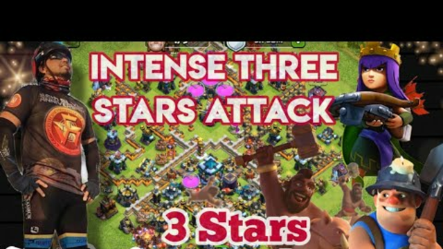 Intense Three Stars Attack - Clash Of Clans