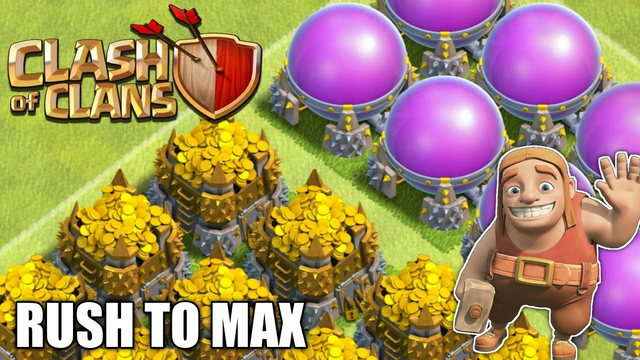 Th9 | It's Time For Farming | Rush To Max |(Clash of clans)