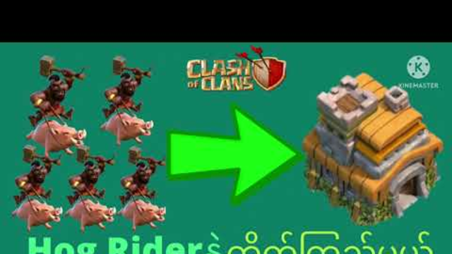 how to attack th7 hog rider strategy in clash of clans